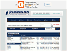 Tablet Screenshot of ircdforum.com